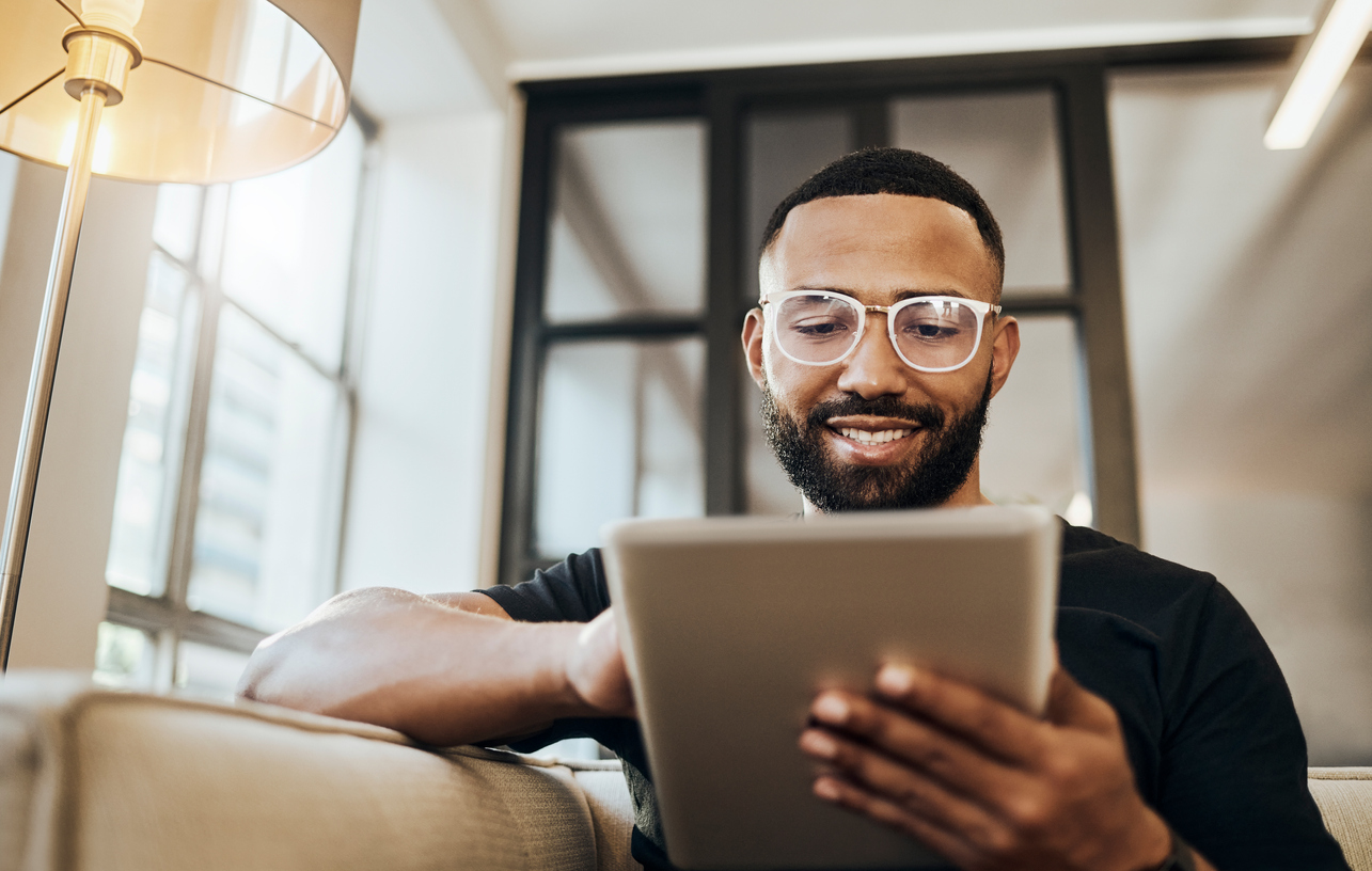black user with device shows good user adoptoin