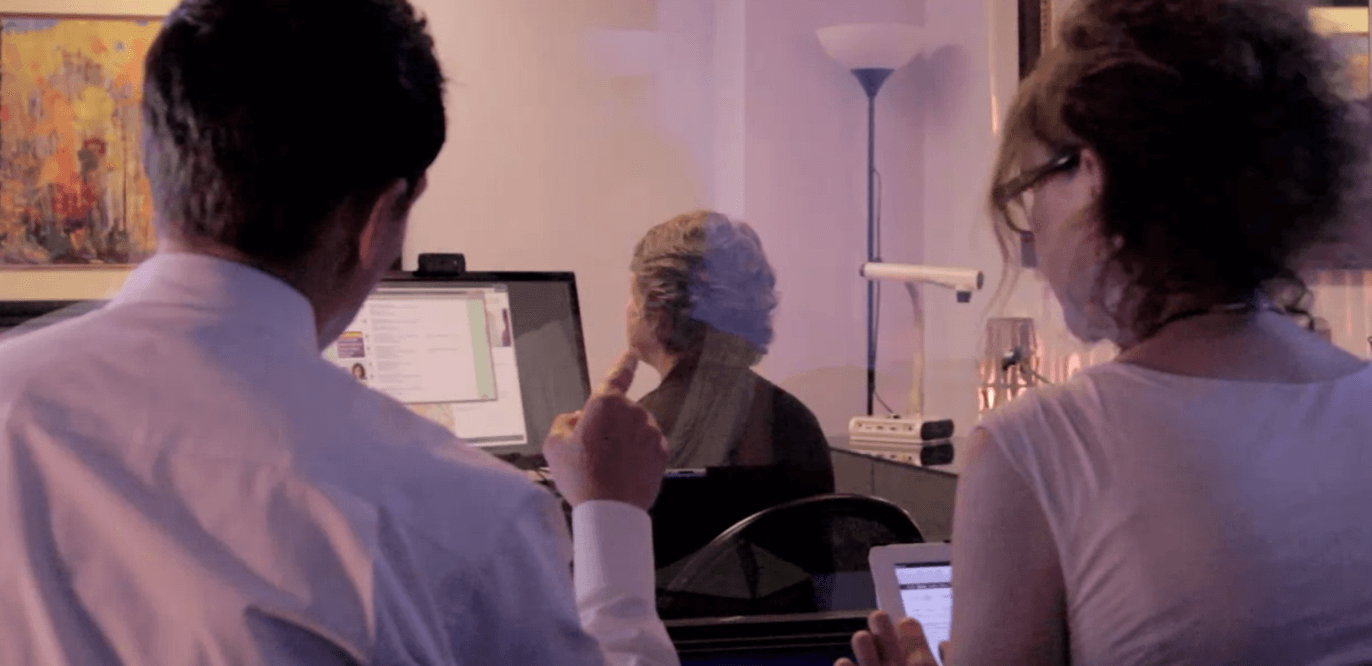 usability testing- observing a user test