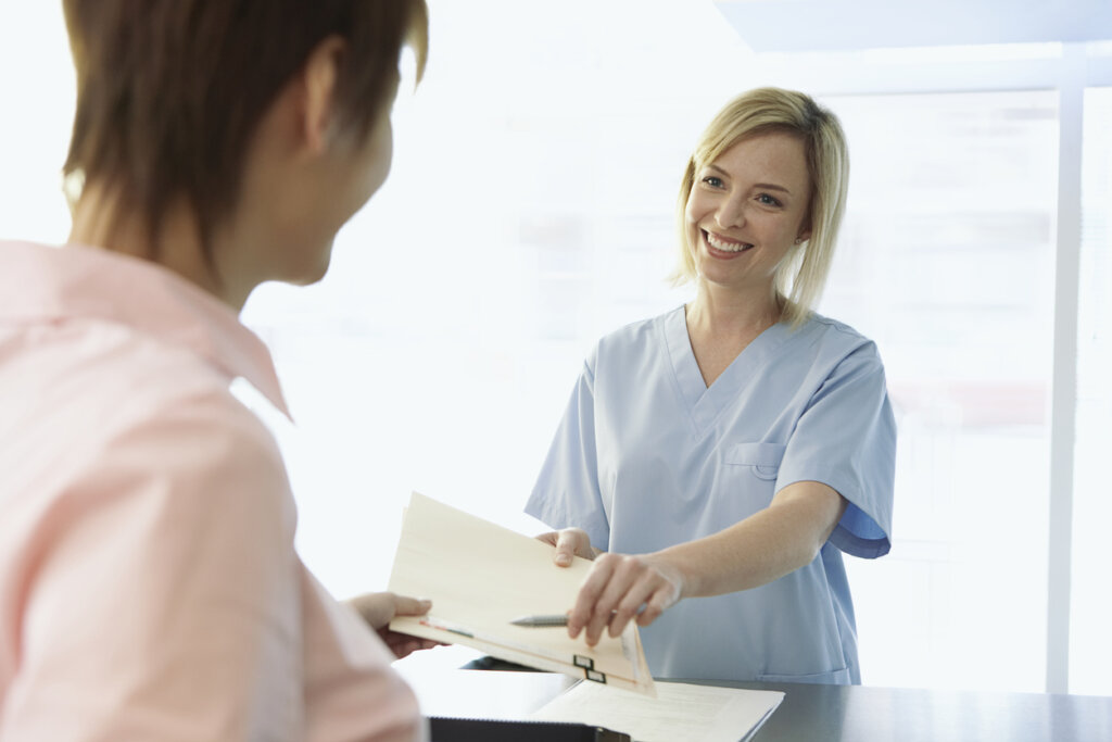 persona clinician takes in a patient