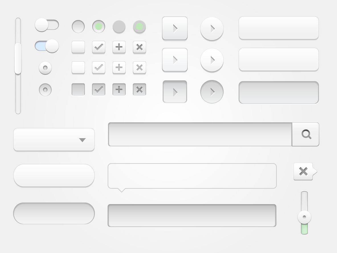 UI style guide elements