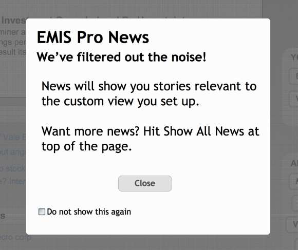Fintech UX design from Experience Dynamics news noise filter