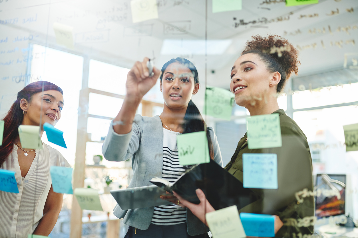 journey mapping training participants discuss