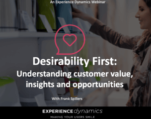Desirability First webinar