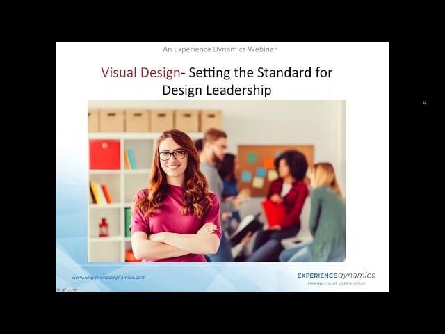 Visual Design for UX: Setting the Standard for Design Leadership