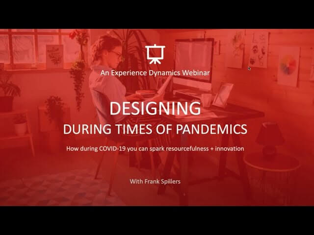 WEBINAR recording: Designing During Pandemics