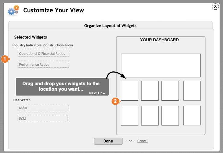 Fintech UX design from Experience Dynamics customization example