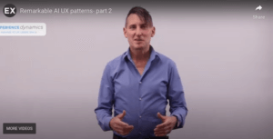 AI UX patterns - Frank Spillers video