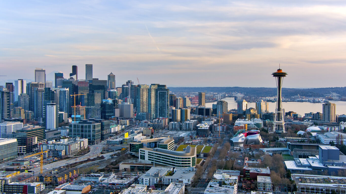 Seattle skyline office for Experience Dynamics UX consulting