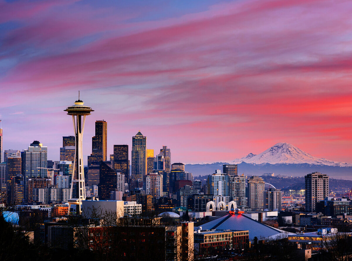 seattle skyline- home to Experience Dynamics UX consulting